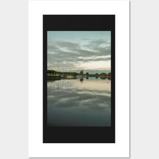 River Bure at dusk Posters and Art